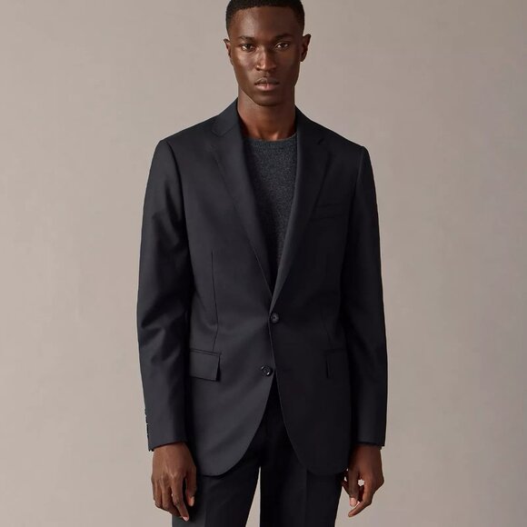 J. Crew Gray Sport Coat with Notched Lapels - Picture 3 of 8